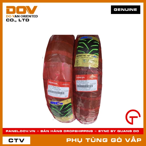 VỎ SAU (90/90-14M/C 46P) (IRC) MÃ PHỤ TÙNG 42711KVGV41 — 42711KVGV41