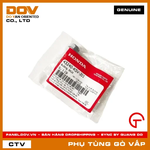 BULÔNG, 8X26 MÃ PHỤ TÙNG 43240KSVJ01 — 43240KSVJ01