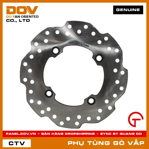 ĐĨA THẮNG SAU MÃ PHỤ TÙNG 43251K15601 — 43251K15601