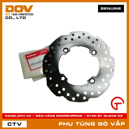 ĐĨA THẮNG SAU MÃ PHỤ TÙNG 43251K2PV61 — 43251K2PV61