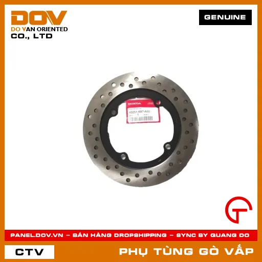 ĐĨA THẮNG SAU MÃ PHỤ TÙNG 43251K87A00 — 43251K87A00