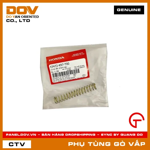 LÒ XO CẦN THẮNG SAU MÃ PHỤ TÙNG 43472K97T00 — 43472K97T00