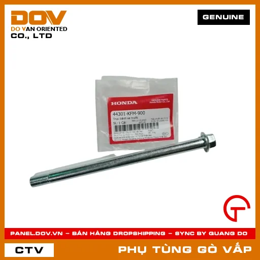 TRỤC BÁNH XE TRƯỚC MÃ PHỤ TÙNG 44301KFM900 — 44301KFM900