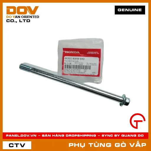 TRỤC BÁNH XE TRƯỚC MÃ PHỤ TÙNG 44301KWW640 — 44301KWW640