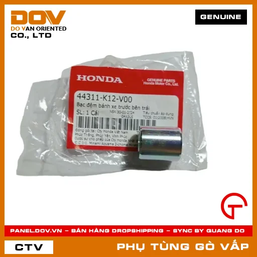 BẠC ĐỆM BÁNH XE TRƯỚC BÊN TRÁI MÃ PHỤ TÙNG 44311K12V00 — 44311K12V00