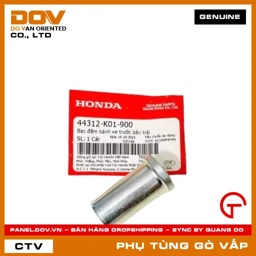 BẠC ĐỆM BÁNH XE TRƯỚC BÊN TRÁI MÃ PHỤ TÙNG 44312K01900 — 44312K01900