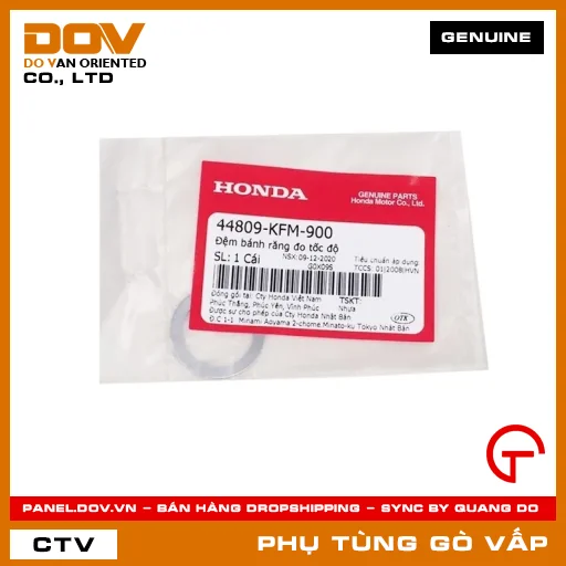 ĐỆM BÁNH RĂNG ĐO CONTERMET MÃ PHỤ TÙNG 44809KFM900 — 44809KFM900
