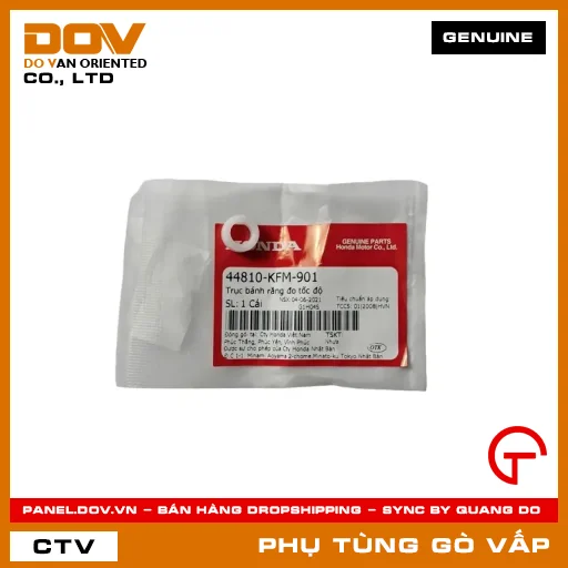 TRỤC BÁNH RĂNG ĐO CONTERMET MÃ PHỤ TÙNG 44810KFM901 — 44810KFM901