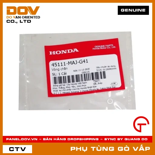 VÒNG HÃM MÃ PHỤ TÙNG 45111MAJG41 — 45111MAJG41