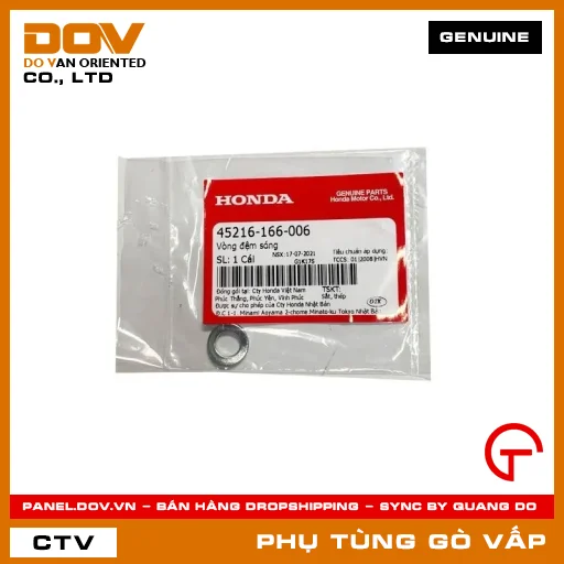 VÒNG ĐỆM SÓNG MÃ PHỤ TÙNG 45216166006 — 45216166006