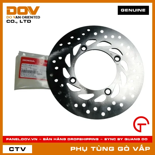 ĐĨA THẮNG TRƯỚC MÃ PHỤ TÙNG 45351K0RV11 — 45351K0RV11