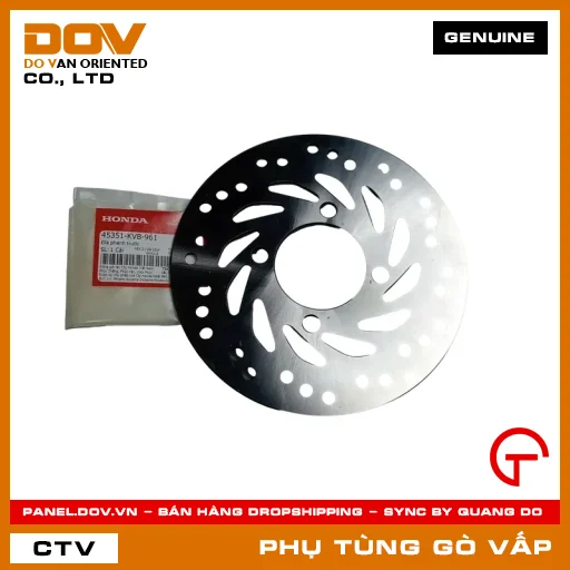 ĐĨA THẮNG TRƯỚC MÃ PHỤ TÙNG 45351KVB961 — 45351KVB961