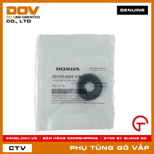 VÒNG CAO SU DÂY ĐIỆN MÃ PHỤ TÙNG 50105GN5900 — 50105GN5900