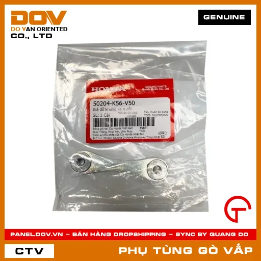GIÁ ĐỠ KHUNG XE TRƯỚC MÃ PHỤ TÙNG 50204K56V50 — 50204K56V50