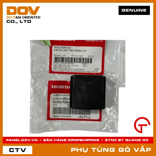 CAO SU GIÁ TREO ĐỘNG CƠ MÃ PHỤ TÙNG 50352K59A10 — 50352K59A10