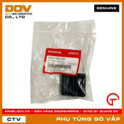 ĐỆM CAO SU GÁ ĐỘNG CƠ MÃ PHỤ TÙNG 50352K66V00 — 50352K66V00