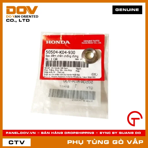 BẠC ĐỆM CHÂN CHỐNG ĐỨNG MÃ PHỤ TÙNG 50504K04930 — 50504K04930