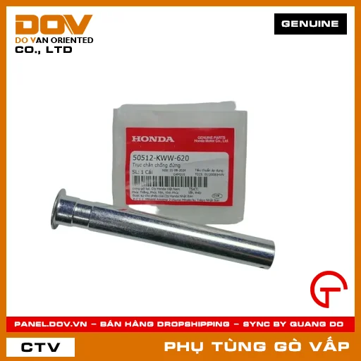 TRỤC CHÂN CHỐNG ĐỨNG MÃ PHỤ TÙNG 50512KWW620 — 50512KWW620