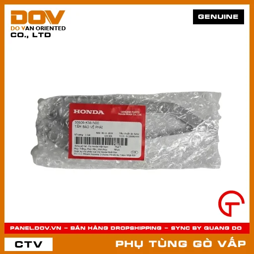 TẤM BẢO VỆ PHẢI MÃ PHỤ TÙNG 50606K56N00 — 50606K56N00