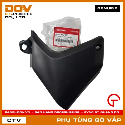 TẤM BẢO VỆ GIÁ ĐỂ CHÂN SAU PHẢ MÃ PHỤ TÙNG 50606KYZ900 — 50606KYZ900