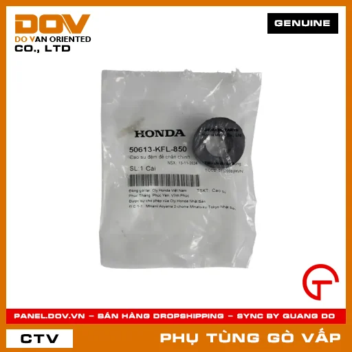 CAO SU ĐỆM ĐỂ CHÂN CHÍNH MÃ PHỤ TÙNG 50613KFL850 — 50613KFL850