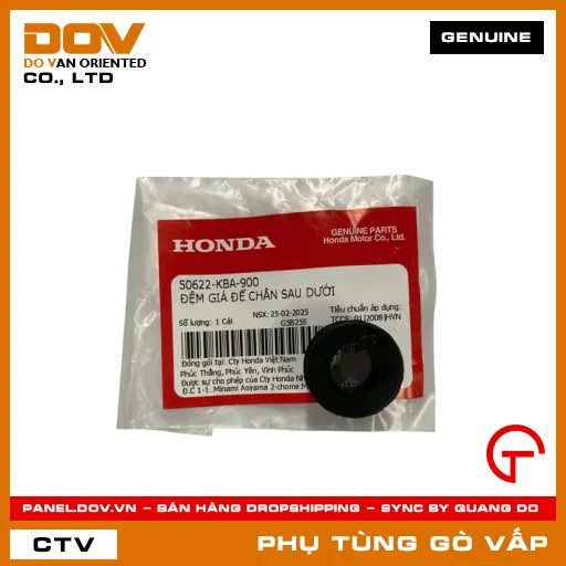 ĐỆM GIÁ ĐỂ CHÂN SAU DƯỚI MÃ PHỤ TÙNG 50622KBA900 — 50622KBA900