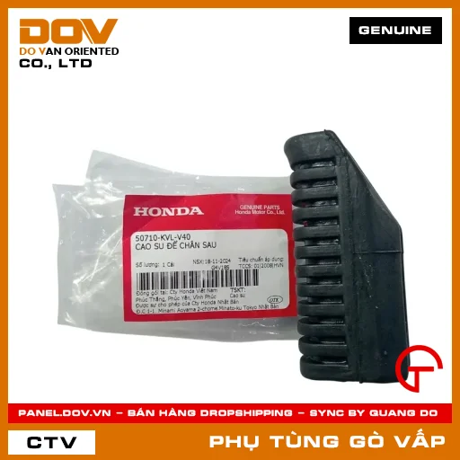 CAO SU ĐỂ CHÂN SAU MÃ PHỤ TÙNG 50710KVLV40 — 50710KVLV40