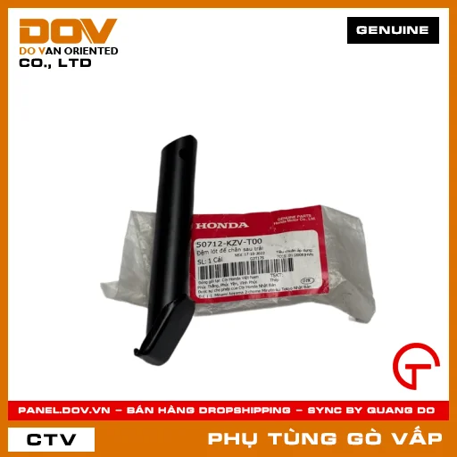 ĐỆM LÓT ĐỂ CHÂN SAU TRÁI MÃ PHỤ TÙNG 50712KZVT00 — 50712KZVT00