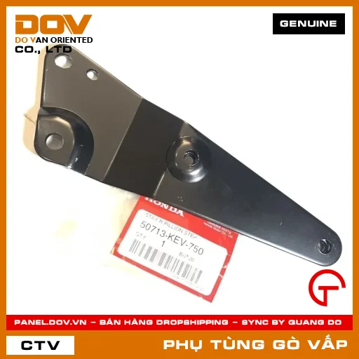 TẤM BẮT GIÁ ĐỂ CHÂN SAU PHẢI MÃ PHỤ TÙNG 50713KEV750 — 50713KEV750