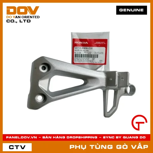 GIÁ ĐỂ CHÂN SAU PHẢI MÃ PHỤ TÙNG 50715KWWE00 — 50715KWWE00