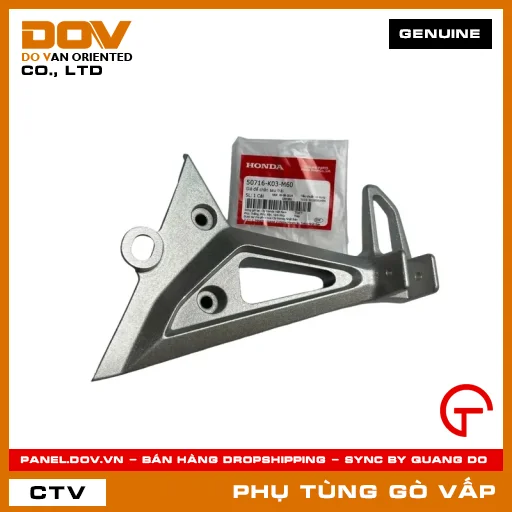 GIÁ ĐỂ CHÂN SAU TRÁI MÃ PHỤ TÙNG 50716K03M60 — 50716K03M60