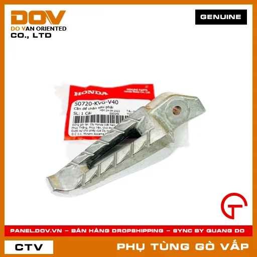 CẦN ĐỂ CHÂN SAU PHẢI MÃ PHỤ TÙNG 50720KVGV40 — 50720KVGV40