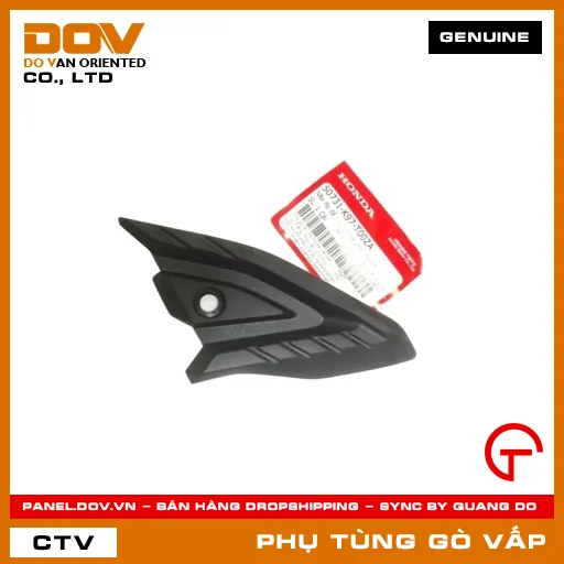 NẮP ỐP ĐỂ CHÂN TRONG PHẢI *NH1* MÃ PHỤ TÙNG 50731K97T00ZA — 50731K97T00ZA