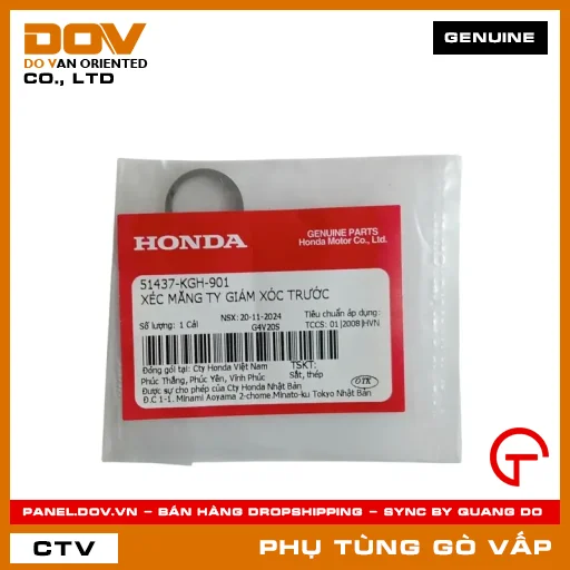 XÉC MĂNG TY PHUỘC - THỤT TRƯỚC MÃ PHỤ TÙNG 51437KGH901 — 51437KGH901
