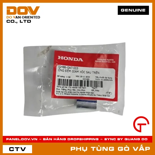 ỐNG ĐỆM PHUỘC - THỤT SAU TRÊN MÃ PHỤ TÙNG 52486GA7003 — 52486GA7003