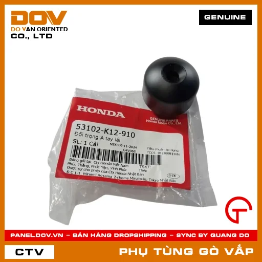 ĐỐI TRỌNG A TAY LÁI MÃ PHỤ TÙNG 53102K12910 — 53102K12910