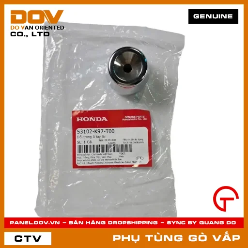 ĐỐI TRỌNG A TAY LÁI MÃ PHỤ TÙNG 53102K97T00 — 53102K97T00