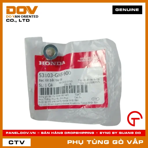 BẠC LÓT BẮT TAY LÁI MÃ PHỤ TÙNG 53103GN5900 — 53103GN5900