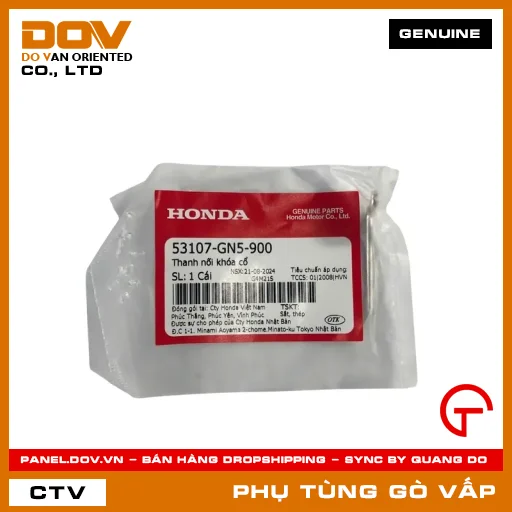 THANH NỐI KHÓA CỔ MÃ PHỤ TÙNG 53107GN5900 — 53107GN5900