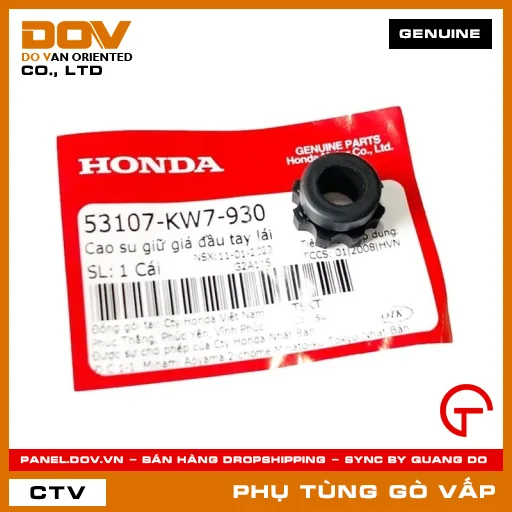 CAO SU GIỮ GIÁ ĐẦU TAY LÁI MÃ PHỤ TÙNG 53107KW7930 — 53107KW7930