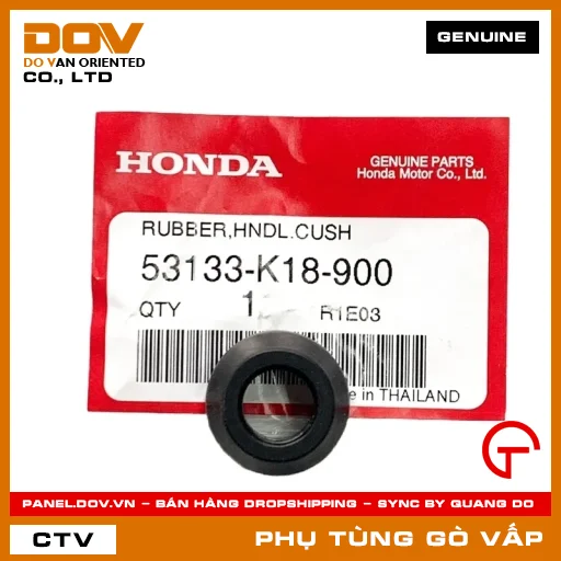 ĐỆM CAO SU TAY LÁI BÊN MÃ PHỤ TÙNG 53133K18900 — 53133K18900