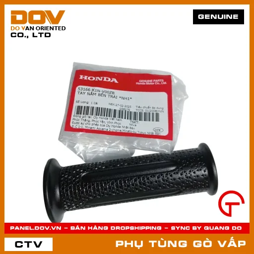 TAY NẮM BÊN TRÁI *NH1* MÃ PHỤ TÙNG 53166K1NV00ZB — 53166K1NV00ZB