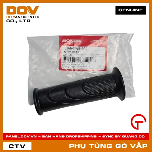TAY NẮM BÊN TRÁI MÃ PHỤ TÙNG 53166KWB600 — 53166KWB600