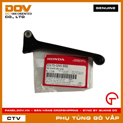 TAY PHANH BÊN PHẢI MÃ PHỤ TÙNG 53175GN5890 — 53175GN5890