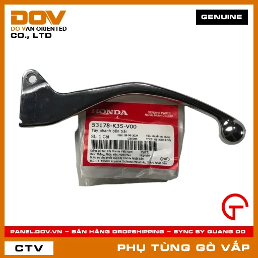 TAY PHANH BÊN TRÁI MÃ PHỤ TÙNG 53178K35V00 — 53178K35V00
