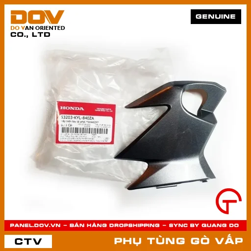 NẮP TRÊN TAY LÁI PHẢI *NHA62M* MÃ PHỤ TÙNG 53203KYL840ZA — 53203KYL840ZA