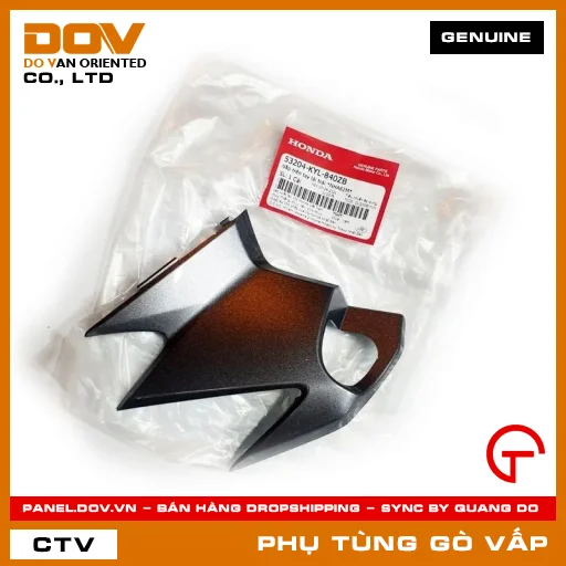 NẮP TRÊN TAY LÁI TRÁI *NHA62M* MÃ PHỤ TÙNG 53204KYL840ZB — 53204KYL840ZB