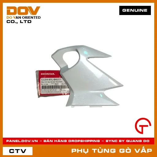 NẮP TRÊN TAY LÁI TRÁI *NHA96P* MÃ PHỤ TÙNG 53204KYL840ZD — 53204KYL840ZD