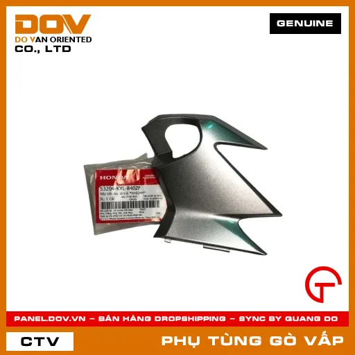 NẮP TRÊN TAY LÁI TRÁI *NHB24M* MÃ PHỤ TÙNG 53204KYL840ZF — 53204KYL840ZF