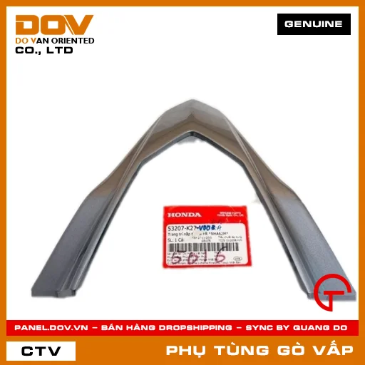 TRANG TRÍ NẮP TAY LÁI FR NHA62 MÃ PHỤ TÙNG 53207K27V00ZA — 53207K27V00ZA